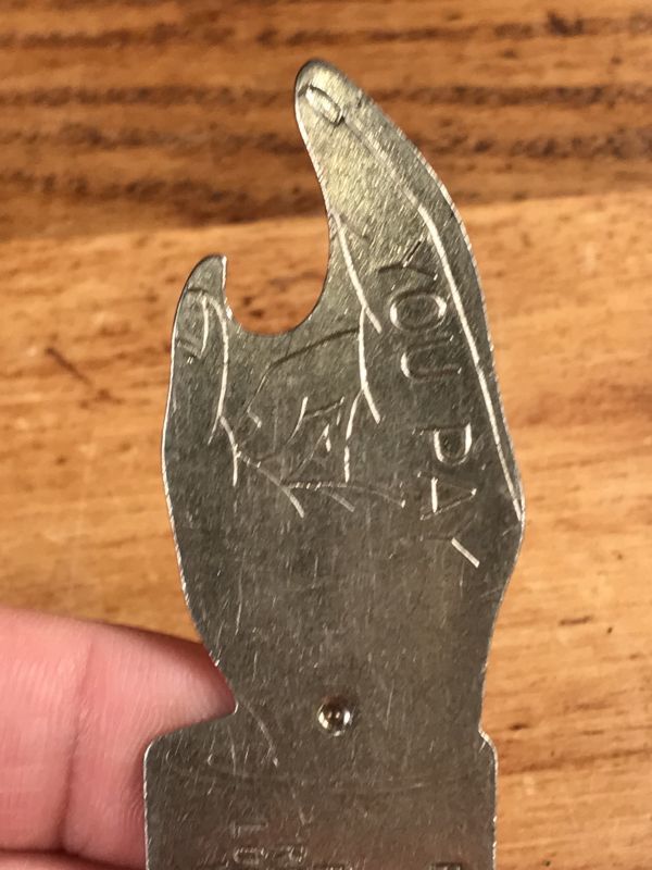 Earl K. Snow & Co. “You Pay” Bottle Opener ユーペイ