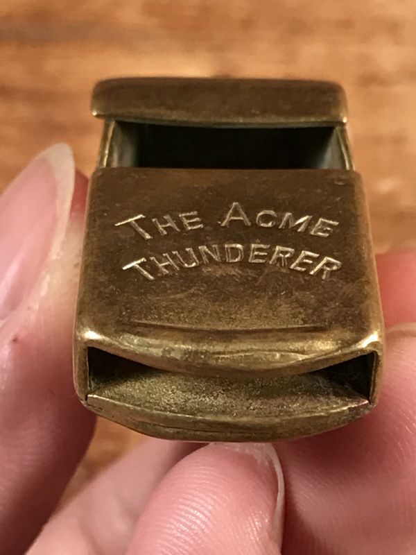 The Acme Thunderer Brass Whistle 真鍮 ビンテージ ホイッスル 呼び笛 ...