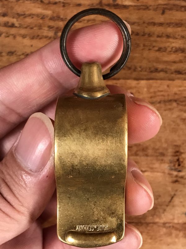 The Acme Thunderer Brass Whistle 真鍮 ビンテージ ホイッスル 呼び笛 ...