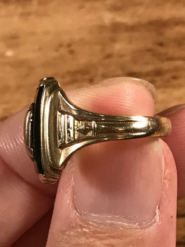 1943 Nowak 10K Gold Class Ring ゴールド ビンテージ カレッジリング