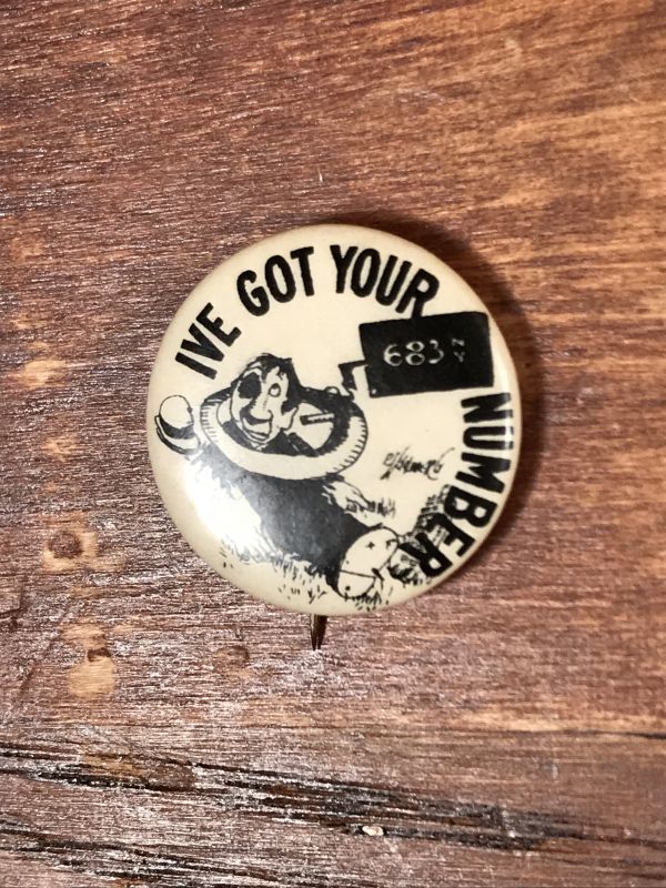 Hassan Cigarette “Ive Got Your Number” Message Pin Backs ...
