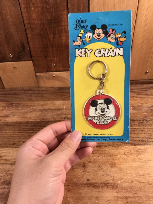 Monogram Disney Mickey Mouse Club Key Chain ミッキーマウスクラブ