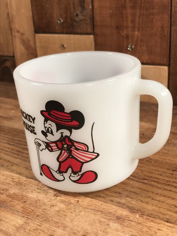Disney Mickey & Minnie Mouse Fire King Mug ミッキー&ミニーマウス