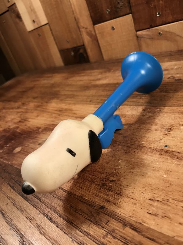 Snoopy Peanuts Bicycle Horn スヌーピー ビンテージ 自転車用ホーン ラッパ 70 80年代 Stimpy Vintage Collectible Toys スティンピー ビンテージ コレクタブル トイズ