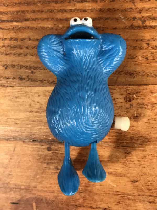 Sesame Street “Cookie Monster” Plastic Wind-Up Figure クッキー ...
