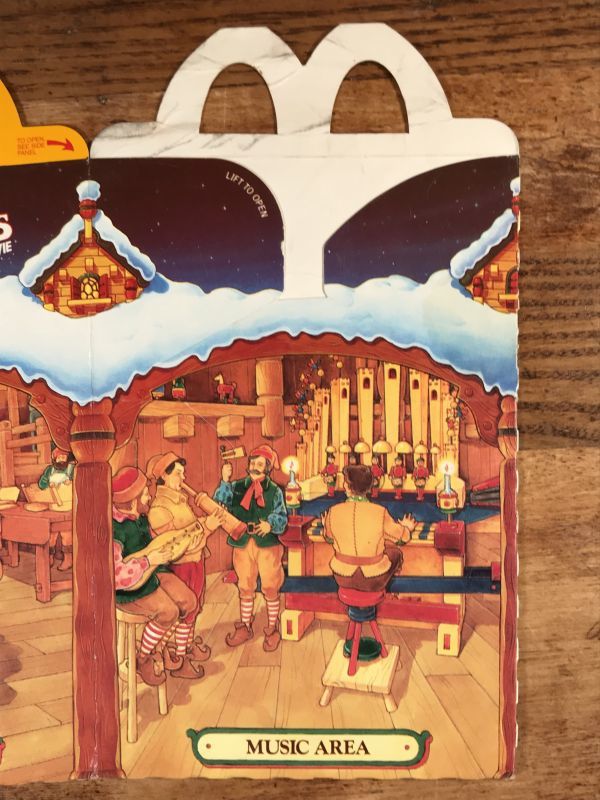 McDonald's “Santa Claus The Movie” Happy Meal Box マクドナルド