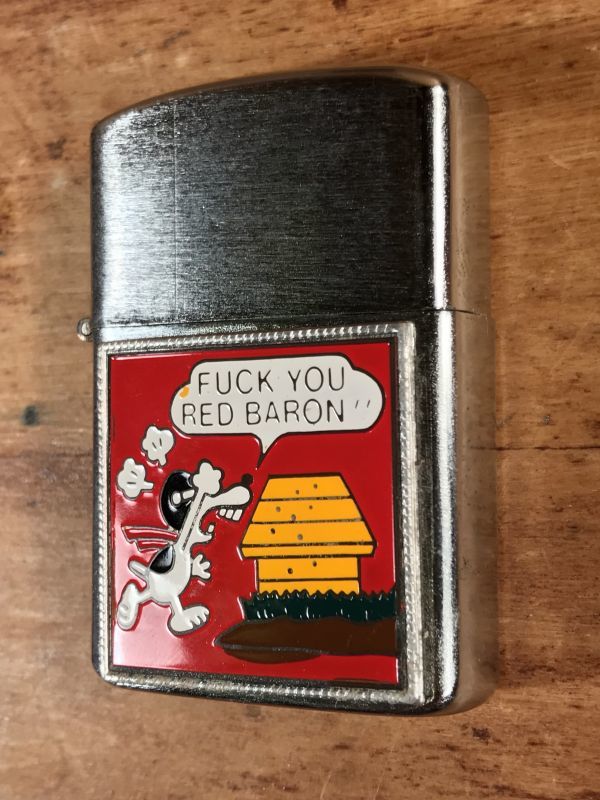 Reliance Snoopy “Fuck You Red Baron” Lighter スヌーピー ビンテージ 