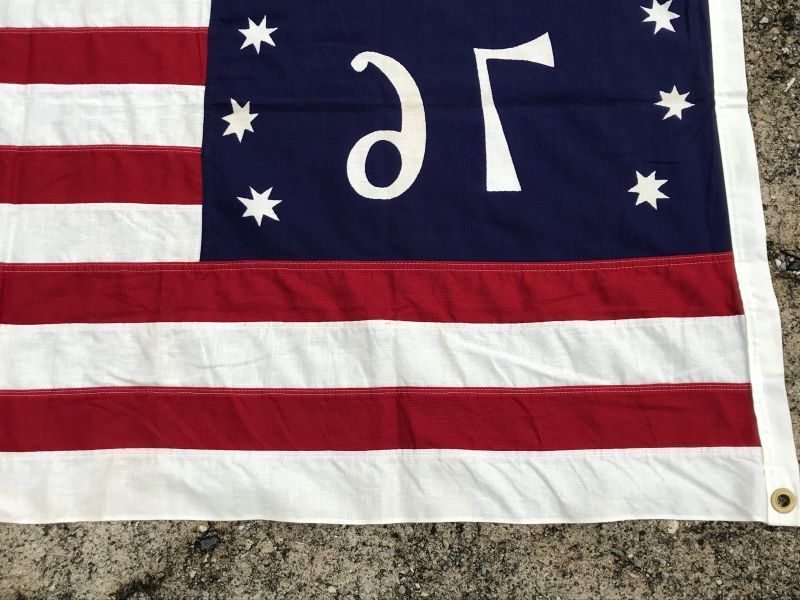 ” Bicentennial  Star American Cotton Flag ベニントンフラッグ