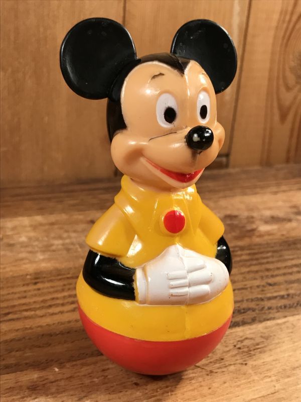 Disney Mickey Mouse Roly Poly Toy ミッキーマウス ビンテージ 