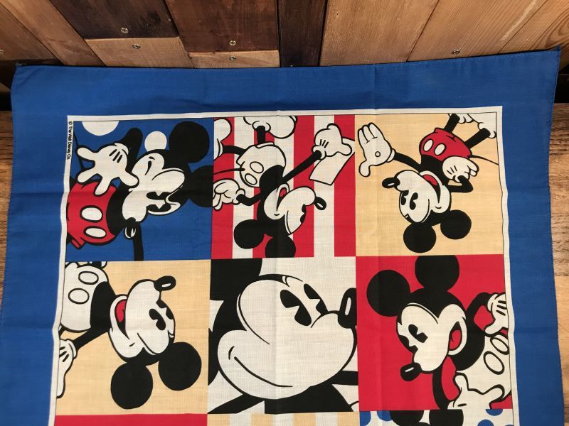 Disney “Mickey Mouse” Bandana ミッキーマウス ビンテージ バンダナ