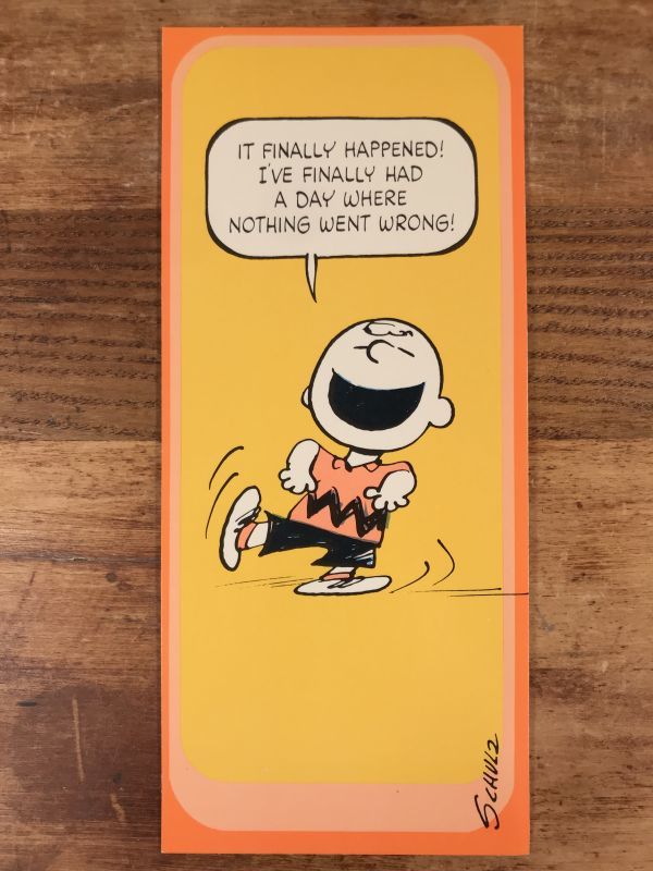 Hallmark Snoopy “Charlie Brown” Greeting Card チャーリーブラウン