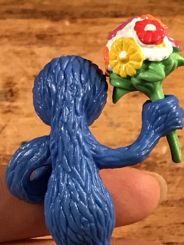 Applause Sesame Street Grover “Flower” PVC Figure グローバー