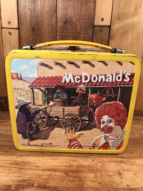 Aladdin McDonald's Tin Lunch Box マクドナルド ビンテージ ランチ