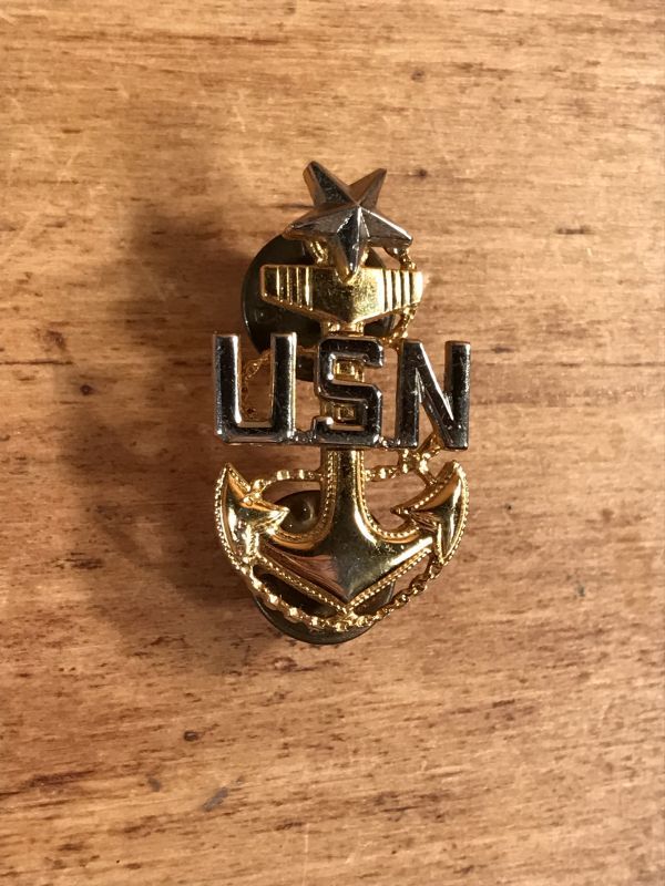 US Navy “USN” Senior Chief Petty Officer Pins USネイビー 