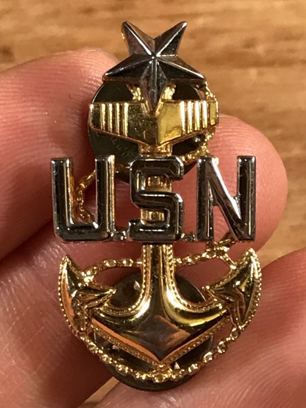 US Navy “USN” Senior Chief Petty Officer Pins USネイビー 