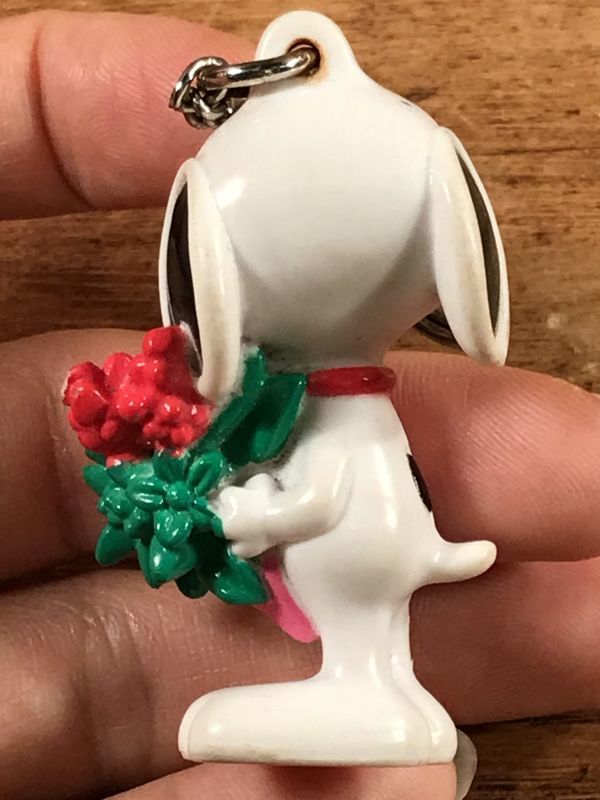 Peanuts Snoopy Woodstock Pvc Keychain スヌーピー ビンテージ キーホルダー ウッドストック 90年代 Stimpy Vintage Collectible Toys スティンピー ビンテージ コレクタブル トイズ