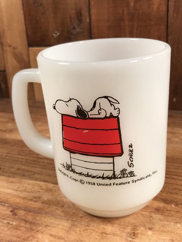 ファイヤーキング ビンテージ マグカップ Snoopy スヌーピーインテリア