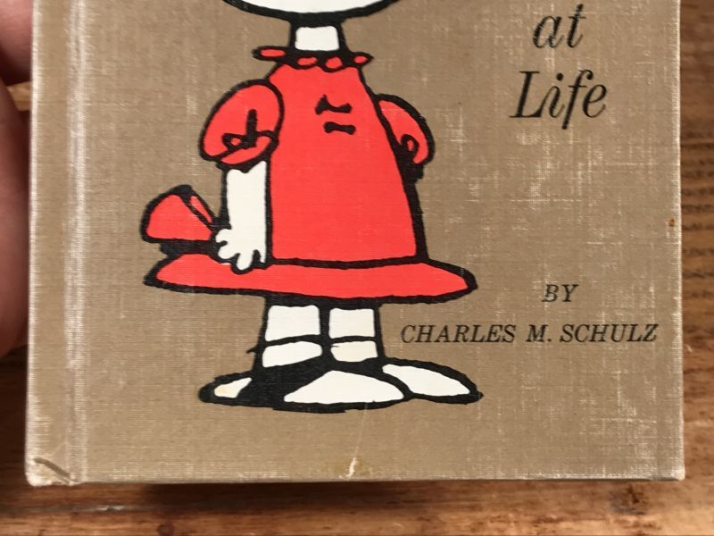 Hallmark Peanuts “Lucy Looks at Life” Mini Picture Book　ルーシー　ビンテージ　絵本　スヌーピー　 70年代