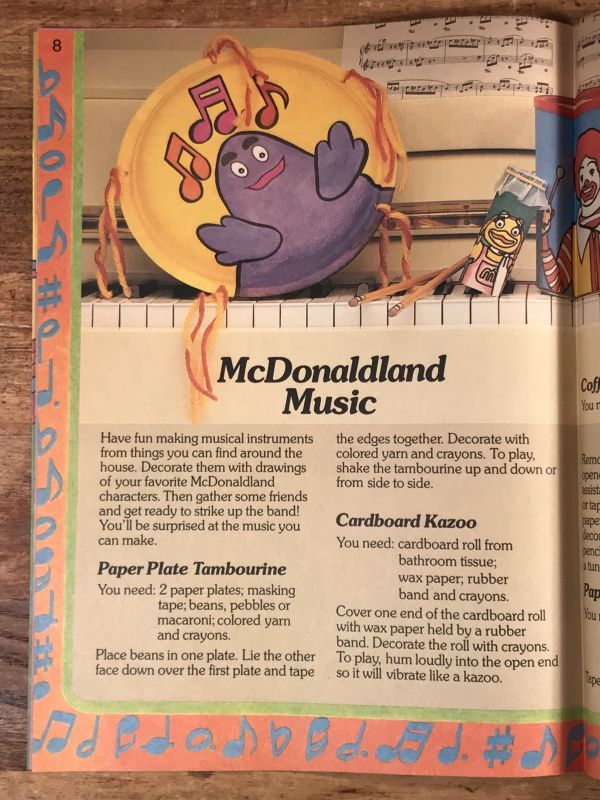 Retro McDonaldland 1970s 13x19 Reprint POSTER FREE SHIPPING