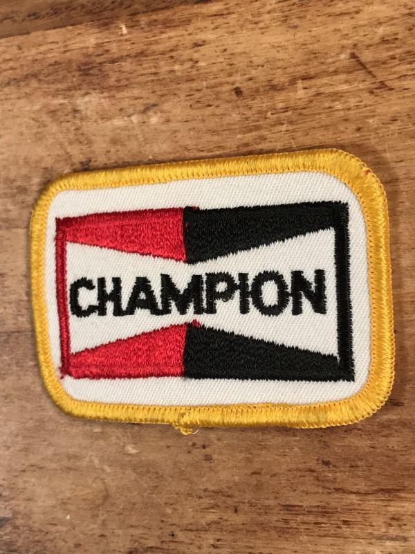 【極希少】 ワッペンなし champion plug チャンピオンプラグ 70s