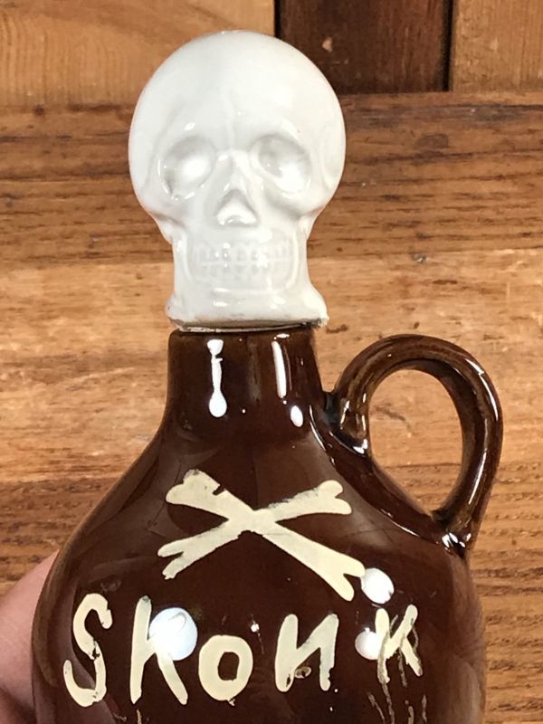 Skonk Poison Skull Decanter スカル ビンテージ デカンタ ポイズン ...