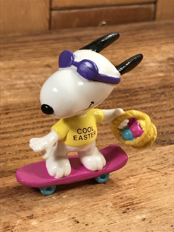 Peanuts Snoopy Cool Easter Pvc Figure スヌーピー ビンテージ Pvcフィギュア スケボー 90年代 Animation Character アニメーション系キャラクター Snoopy Peanuts スヌーピー ピーナッツ 系 Stimpy Vintage Collectible Toys スティンピー ビンテージ