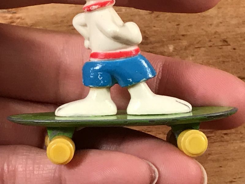 Aviva Peanuts Snoopy Skate N Surf Mini Die Cast Toy スヌーピー ビンテージ ダイキャストトイ スケボー 70年代 Animation Character アニメーション系キャラクター Snoopy Peanuts スヌーピー ピーナッツ 系 Stimpy Vintage Collectible Toys スティンピー