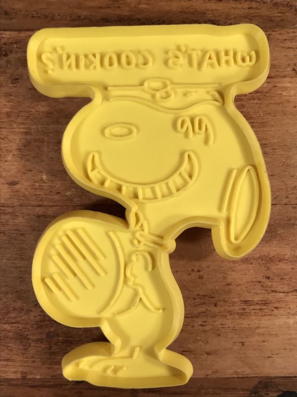 Peanuts Snoopy What S Cookin Cookie Cutter スヌーピー ビンテージ クッキーカッター 型抜き 70年代 Animation Character アニメーション系キャラクター Snoopy Peanuts スヌーピー ピーナッツ 系 Stimpy Vintage Collectible Toys スティンピー ビンテージ