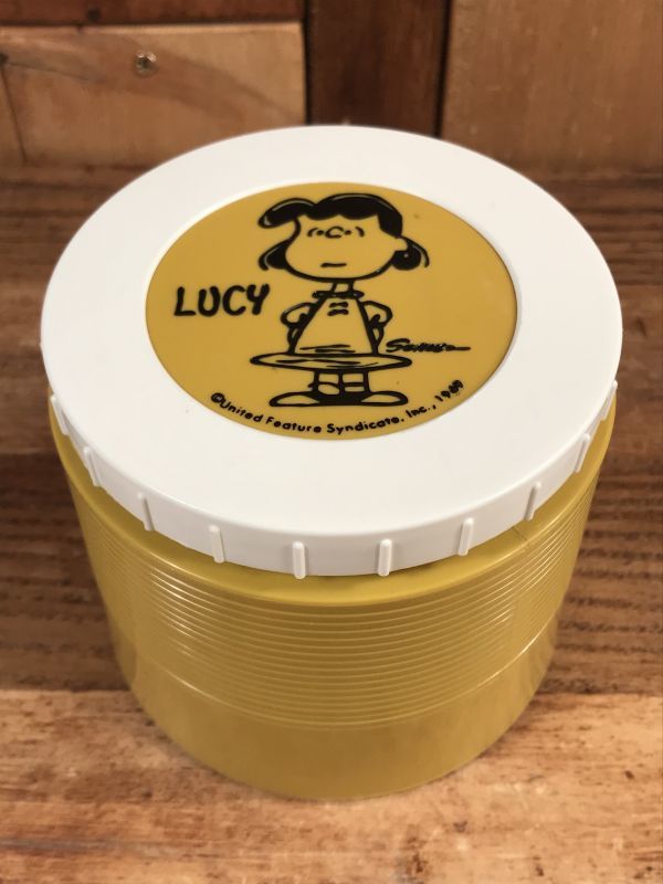 Thermos Peanuts Snoopy Lucy Insulated Jar ルーシー ビンテージ ジャー スヌーピー サーモス 70年代 Animation Character アニメーション系キャラクター Snoopy Peanuts スヌーピー ピーナッツ 系 Stimpy Vintage Collectible Toys スティンピー ビンテージ