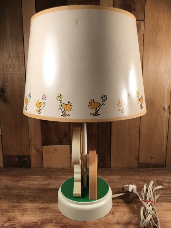 Peanuts Snoopy & Woodstock Rainbow Plastic Lamp スヌーピー＆ウッド ...