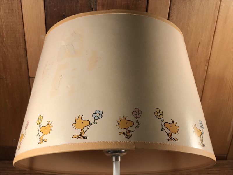 Peanuts Snoopy & Woodstock Rainbow Plastic Lamp スヌーピー＆ウッド ...