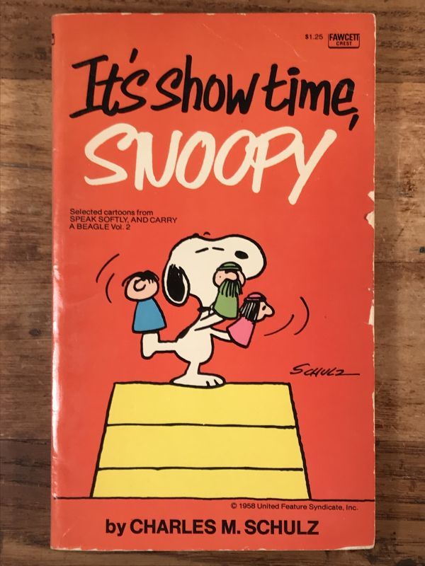 Peanuts Snoopy It S Show Time Snoopy Comic Book スヌーピー ビンテージ コミックブック 70年代 Animation Character アニメーション系キャラクター Snoopy Peanuts スヌーピー ピーナッツ 系 Stimpy Vintage Collectible Toys スティンピー ビンテージ