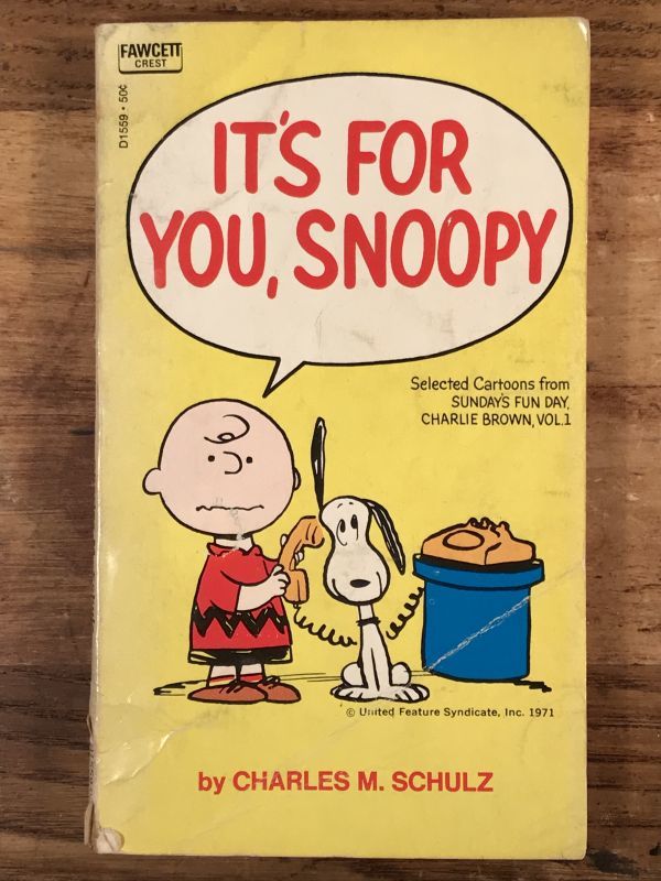 Peanuts Snoopy It S For You Snoopy Comic Book スヌーピー ビンテージ コミックブック 70年代 Animation Character アニメーション系キャラクター Snoopy Peanuts スヌーピー ピーナッツ 系 Stimpy Vintage Collectible Toys スティンピー ビンテージ