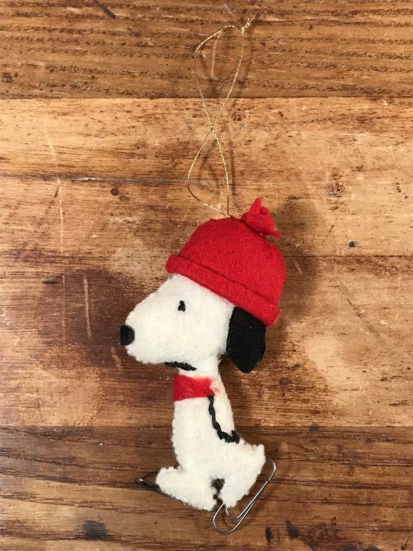 Peanuts Snoopy “Skate” Ornament Doll スヌーピー ビンテージ 