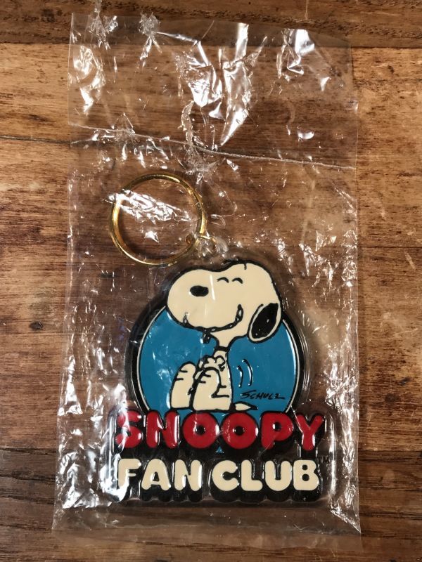 Quantasia Peanuts Snoopy Fan Club Keychain スヌーピー ビンテージ キーホルダー 80年代 Animation Character アニメーション系キャラクター Snoopy Peanuts スヌーピー ピーナッツ 系 Stimpy Vintage Collectible Toys スティンピー ビンテージ コレクタブル