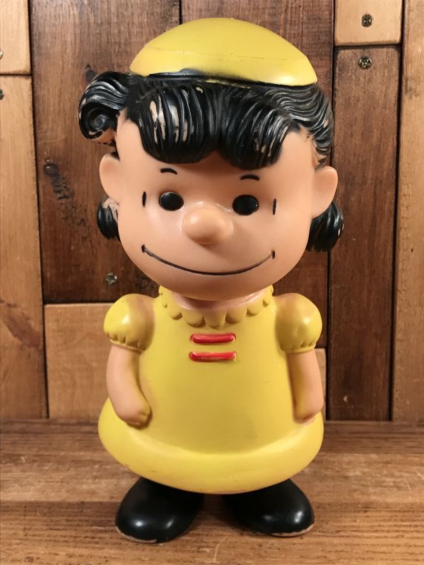 ビンテージ　50s ハンガーフォード　PEANUTS ルーシー　ソフビ