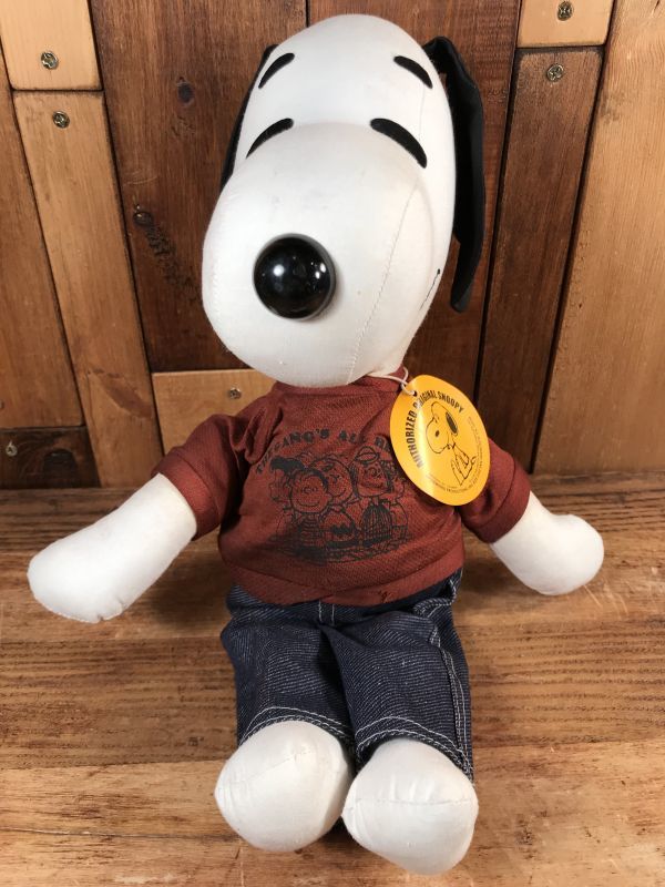 Ideal Peanuts Snoopy Rag Doll スヌーピー ビンテージ ラグドール 箱
