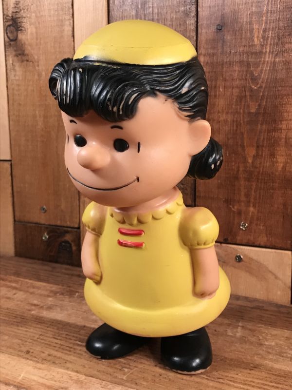 ビンテージ　50s ハンガーフォード　PEANUTS ルーシー　ソフビ