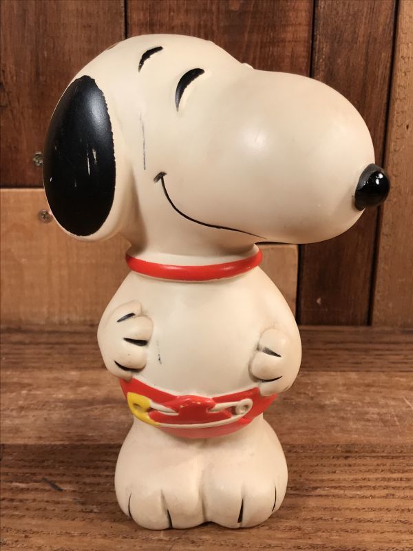 Danara Peanuts Snoopy Coin Bank Doll スヌーピー ビンテージ コインバンク 貯金箱 80年代 Animation Character アニメーション系キャラクター Snoopy Peanuts スヌーピー ピーナッツ 系 Stimpy Vintage Collectible Toys スティンピー ビンテージ コレクタブル