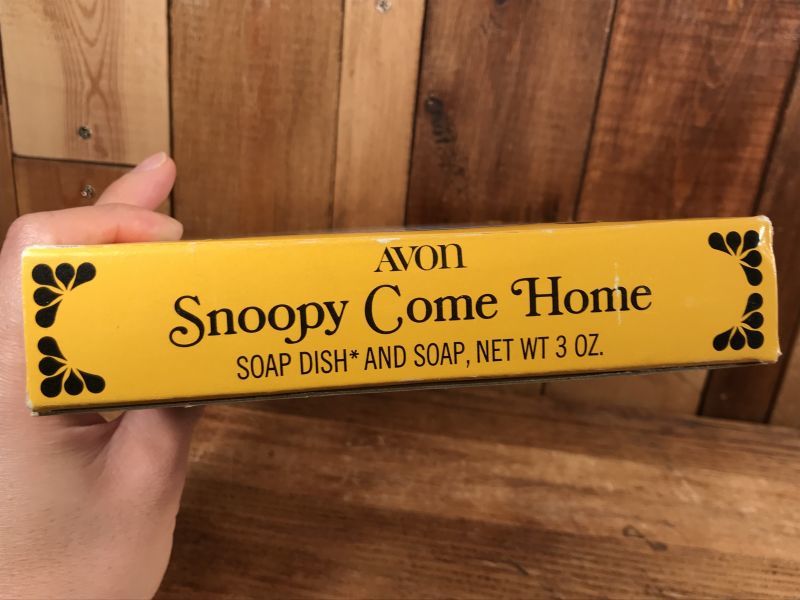 限定価格セール！ Avon Soap And Dish Soap Home” Come “Snoopy Peanuts ピーナッツ、スヌーピー