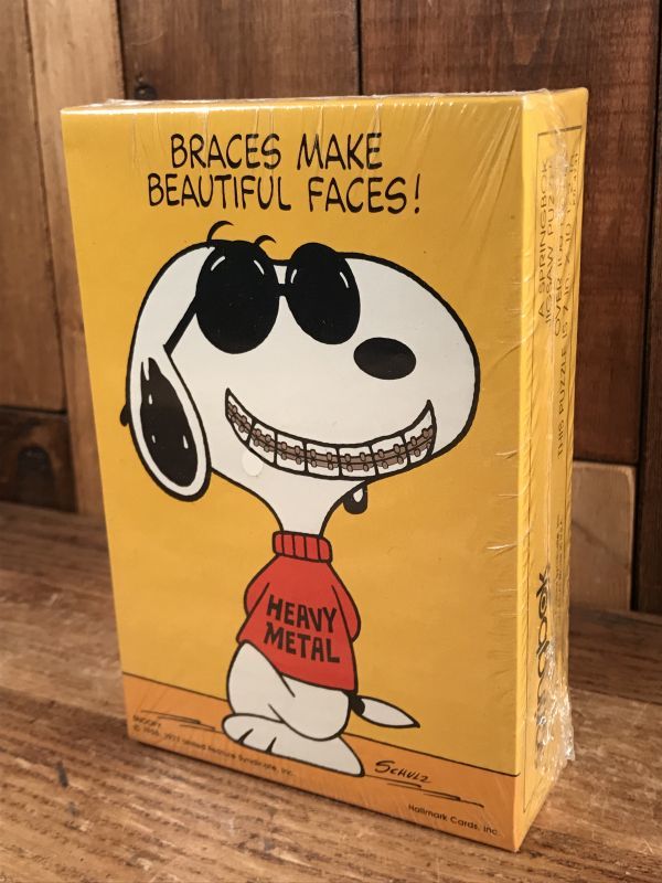 Hallmark Peanuts Snoopy Joe Cool Jigsaw Puzzle スヌーピー ビンテージ ジグソーパズル ジョークール 70 80年代 Animation Character アニメーション系キャラクター Snoopy Peanuts スヌーピー ピーナッツ 系 Stimpy Vintage Collectible Toys スティンピー