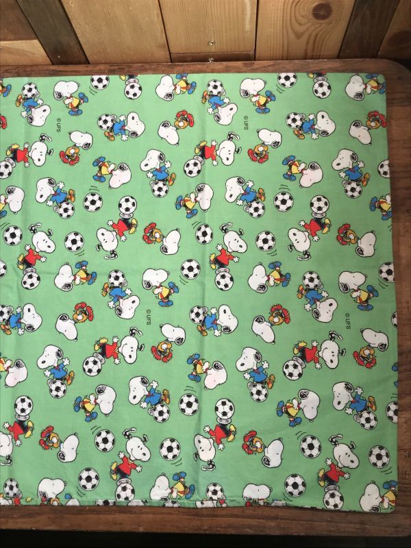 Peanuts Snoopy “Football” Pillow Case スヌーピー ビンテージ