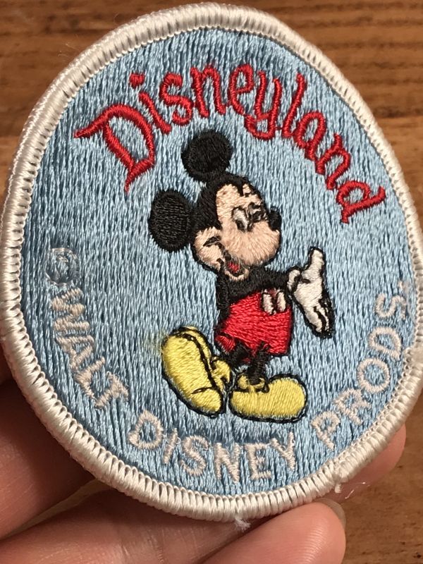 Disneyland “Mickey Mouse” Patch ミッキーマウス ビンテージ ワッペン 