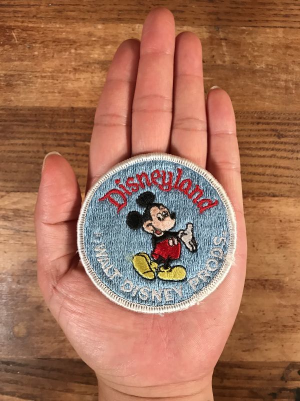 Disneyland “Mickey Mouse” Patch ミッキーマウス ビンテージ ワッペン 