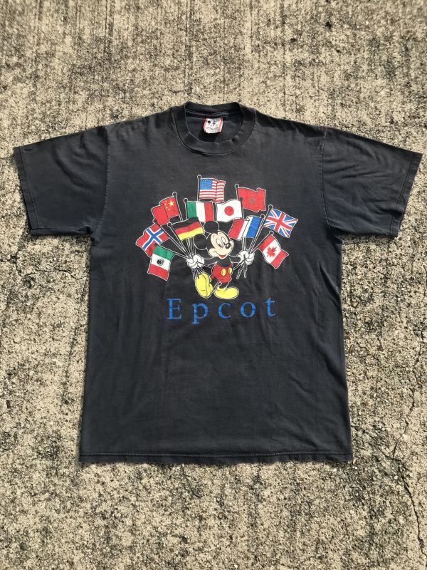 80s 90s ディズニー ヴィンテージ Tシャツ エプコット