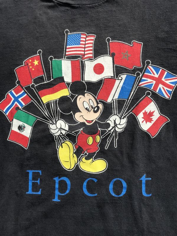 Disney Mickey Mouse “World Epcot” T-Shirt ミッキーマウス