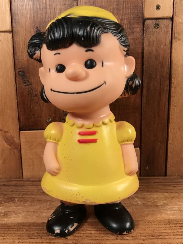 ビンテージ　50s ハンガーフォード　PEANUTS ルーシー　ソフビ