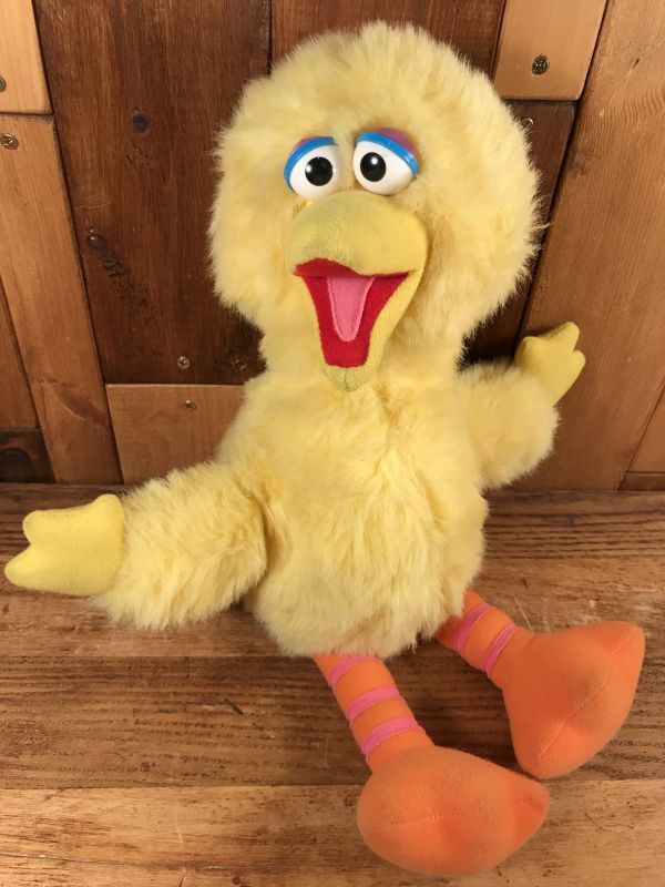 Sesame Street Big Bird Plush Doll ビッグバード ビンテージ ぬいぐるみ セサミストリート 90年代 Animation Character アニメーション系キャラクター Jim Henson Sesame Street ジムヘンソン セサミストリート 系 Stimpy Vintage Collectible Toys スティンピー