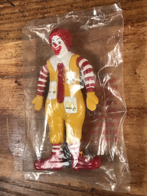 McDonald's “Ronald” Bendable PVC Figure ロナルド ビンテージ