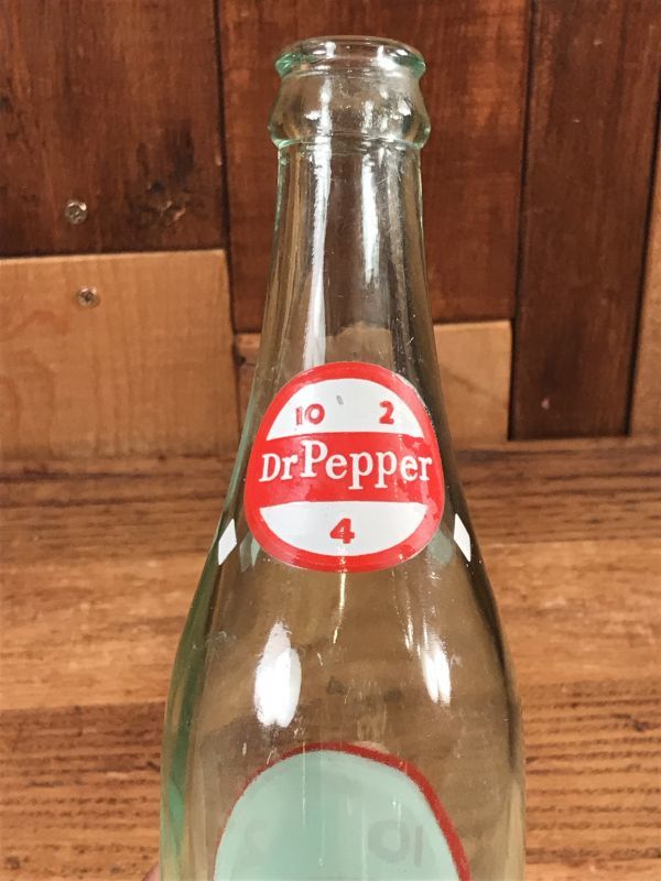 Dr Pepper 12 FL. OZS. Glass Bottle ドクターペッパー ビンテージ ...